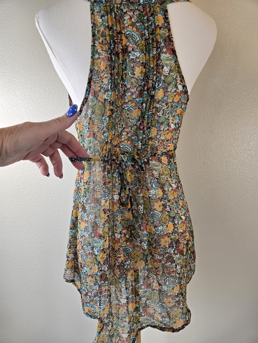 American Rag Boho Racerback Top Size Medium - Picture 8 of 15